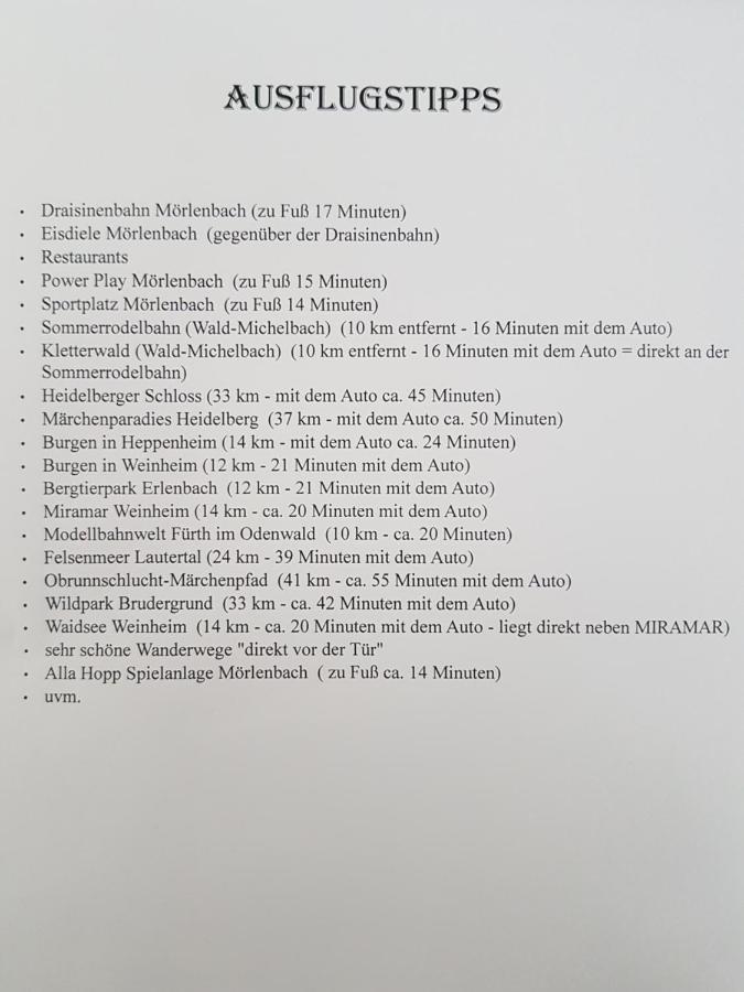 Ferienwohnung/Monteurzimmer Auf Dem Bauernhof Mörlenbach Buitenkant foto