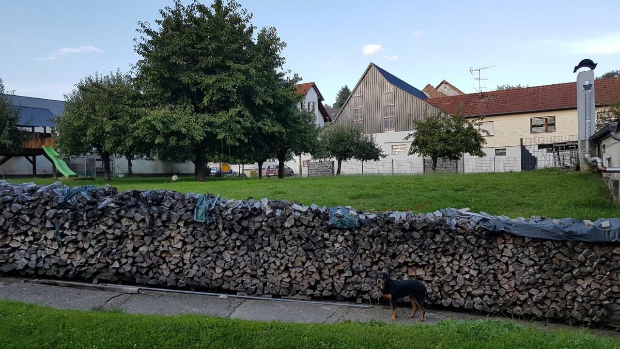 Ferienwohnung/Monteurzimmer Auf Dem Bauernhof Mörlenbach Buitenkant foto